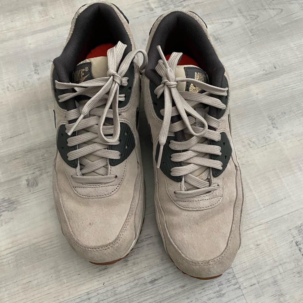 Nike Air Max suede sneakers